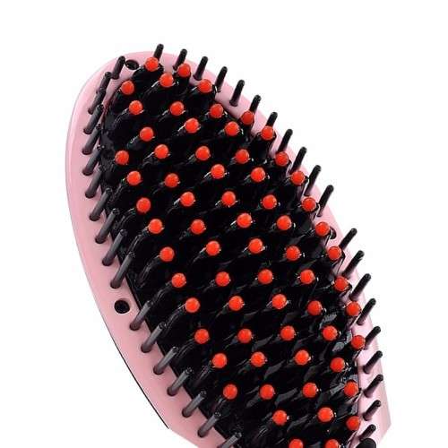 HOT Fast Hair Straightener Electric Hair Brush Comb Magic straightener Brush LCD Display
