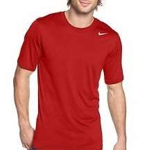 MEN'S SIZE LARGE VARSITY RED NIKE DRI-FIT LEGEND T-SHIRT 698255 687