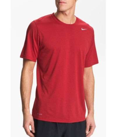 MEN'S SIZE LARGE VARSITY RED NIKE DRI-FIT LEGEND T-SHIRT 698255 687