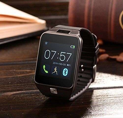 DZ09 Smart Watch | SILVER(black)