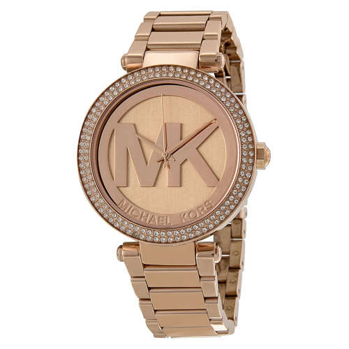 LATE START!!!! LADIES MICHAEL KORS PARKER ROSE GOLD WATCH MK5865 ##BRAND NEW##