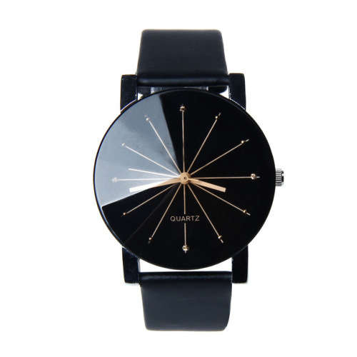 BLACK -- FASHIONABLE Luxurious UNISEX watch- SUPER STYLISH!!!