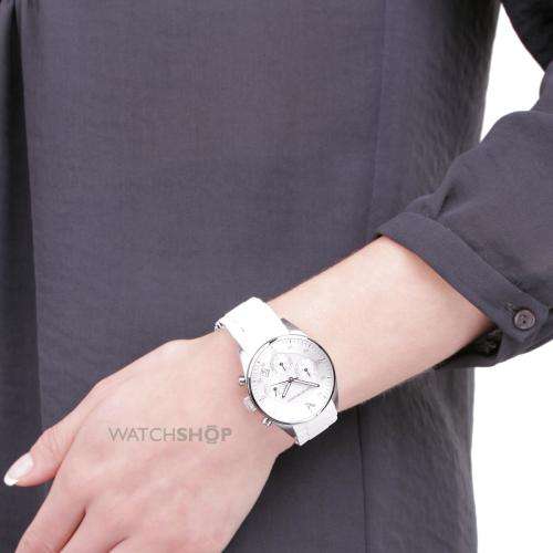 LADIES EMPORIO ARMANI CHRONOGRAPH WATCH AR5867 ##BRAND NEW##