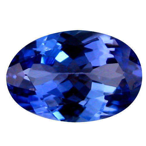 0.66ct ''WoW'' SHIMMERING!! 100% AAA GENUINE Natural TANZANITE BLUISH VIOLET