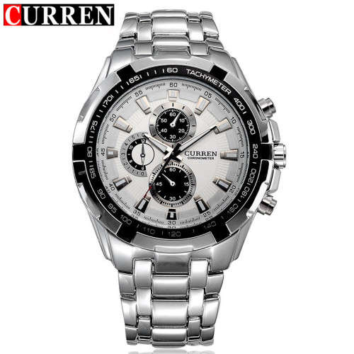 CURREN Mens Luxury Stainless Steel Watch- EXQUISITE!!!