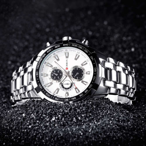 CURREN Mens Luxury Stainless Steel Watch- EXQUISITE!!!