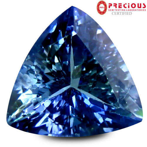 1.17ct AWESOME!!!! ''PGTL'' Certified!!! 100% Natural TANZANITE Bluish Violet - VVS