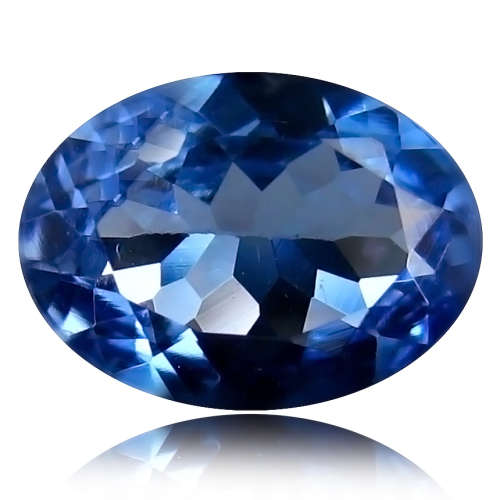 1.03 ct TOP MOST BOWLING TOP BLUISH VIOLET 100% NATURAL TANZANITE LOOSE GEMSTONE