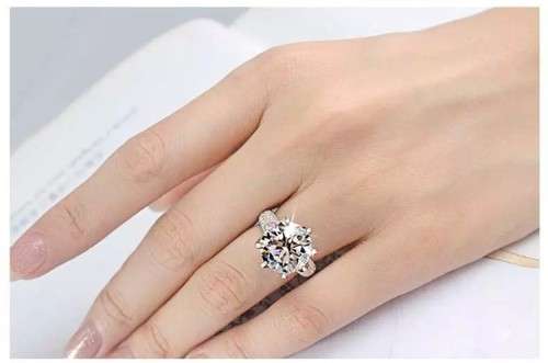 **R3299.00** Extraordinary 8ct SIMULATED Diamond Designer Solitaire Ring - Size 7 / N / 17.3mm