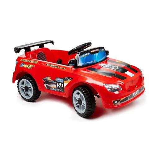 Battery Powered Ride-on Race Car (Red available) + Remote Controlled(no grid+front sticker damaged)