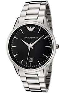 LATE START!!! MENS EMPORIO ARMANI STAINLESS STEEL WATCH AR2440 ##BRAND NEW##