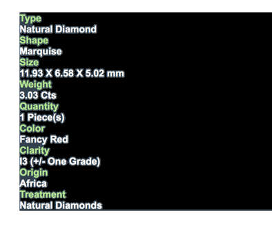 ***CERTIFIED**SEE VIDEO**3.03CT NATURAL RARE SPARKLING FANCY COGNAC COLOR MARQUISE CUT DIAMOND I3