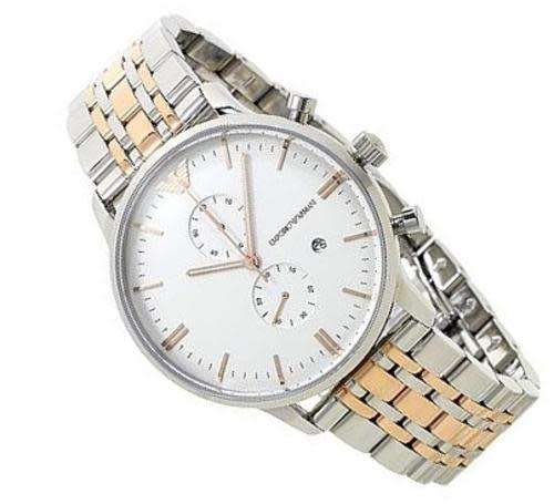 Original Mens Emporio Armani Chronograph Watch Ar0399