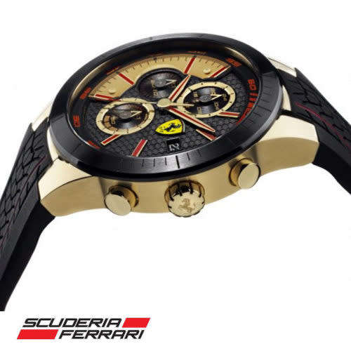 Original Mens Mens Ferrari Scuderia Chronograph Watch 0830298