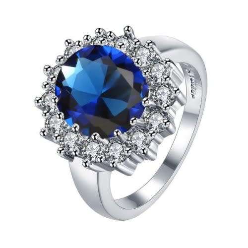 Luxury British Princess Engagement Ring