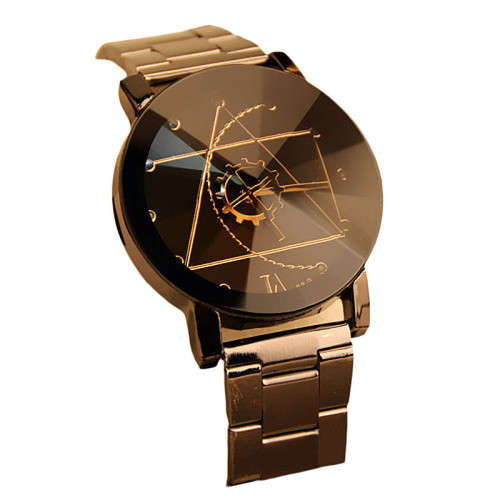Black Fashionable Luxurious Mens Watch
