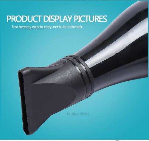 RCT-3900 Professional Hair Dryer Black 2000W