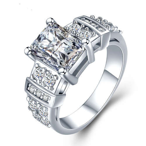 Classy Stylish Epitome Of Beauty Simulated Diamond Ring