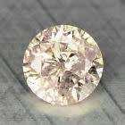 CERTIFIED***0.08CT NATURAL SPARKLING RARE FANCY PINK COLOR ROUND CUT DIAMOND I2+-