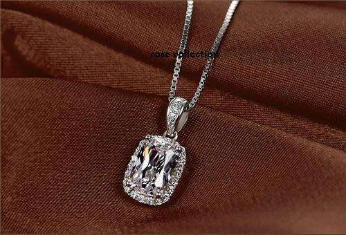 2.00ct Delicately Beautiful Simulated Diamond Necklace