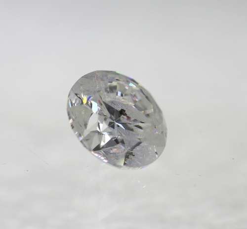 **IGL CERTIFIED R28363**1.03CT ENHANCED NATURAL RARE F ROUND CUT DIAMOND +-I2