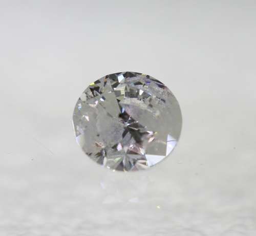 **IGL CERTIFIED R28363**1.03CT ENHANCED NATURAL RARE F ROUND CUT DIAMOND +-I2