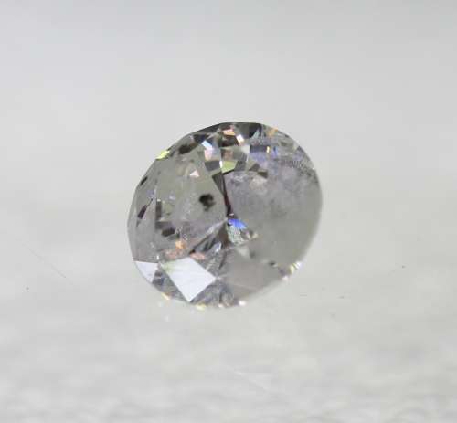 **IGL CERTIFIED R28363**1.03CT ENHANCED NATURAL RARE F ROUND CUT DIAMOND +-I2