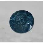**IGL CERTIFIED R13537**0.69CT ENHANCED NATURAL RARE BLUE ROUND CUT DIAMOND i1+-