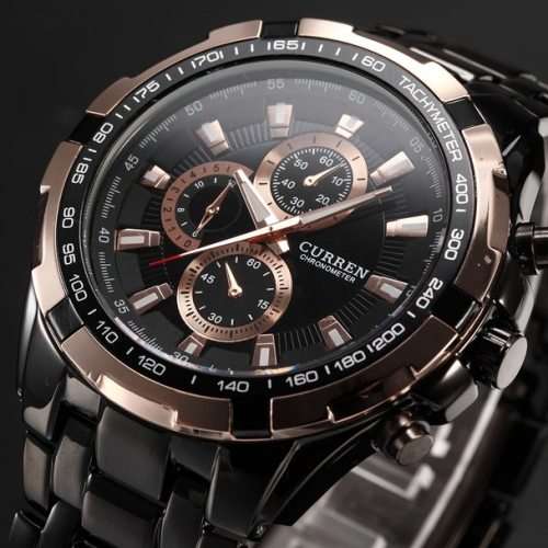 CURREN Mens Luxury Stainless Steel Watch- EXQUISITE!!!
