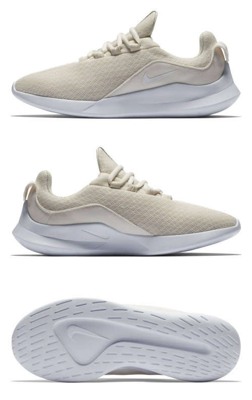 LATE START! Original Womens NIKE Viale AA2185 200 LIGHT CREAM/ PURE PLATINUM Size UK 4.5 (SA 4.5)