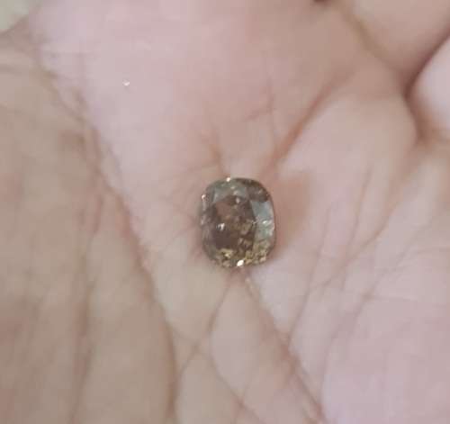 SPARKLING!**IGL CERTIFIED R230000**2.54CT ENHANCED NATURAL FANCY VIVID YELLOWISH BROWN DIAMOND Si2+-