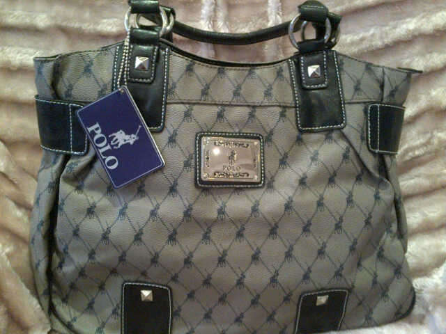 EXCLUSIVE! SOOOOO STYLISH POLO HAND BAG- ONE OF A KIND