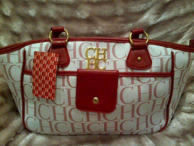 ORIGINAL VERY EXCLUSIVE! CAROLINA HERRERA HAND BAG- ONE OF A KIND