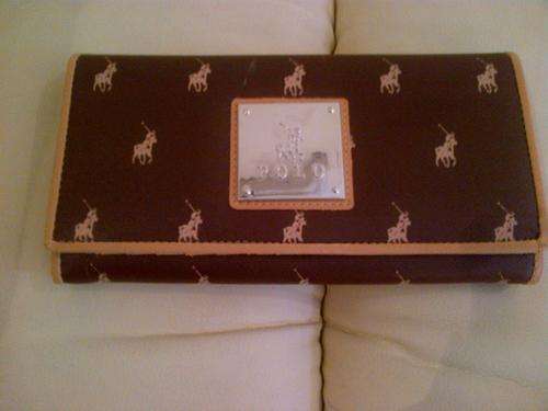 SOOOOO STYLISH POLO WALLET- ONE OF A KIND