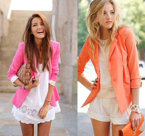 STUNNING ORANGE BLAZER WITH TAG MARKED 79.95 EUROS - SIZE MEDIUM- FITS SIZE 30-32