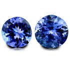 1.04 Ct WONDERFUL LUSTER PERFECT CUT TOP RICH BLUISH VIOLET NATURAL TANZANITE ERV R17250