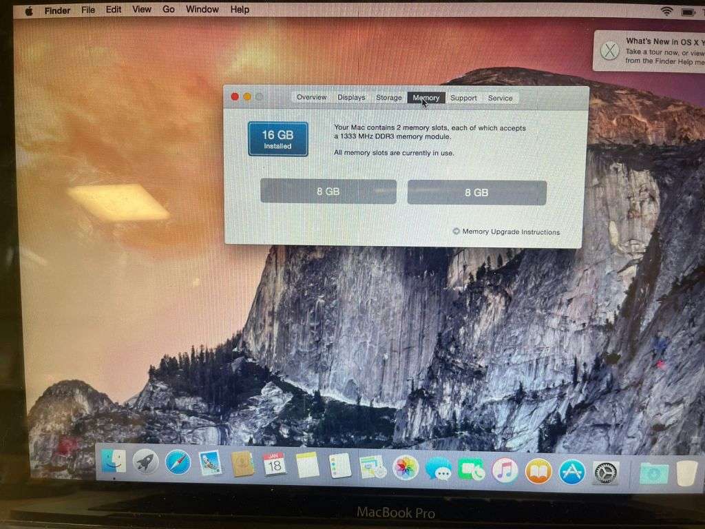 Macbook Pro 2012 i5, 512 SSD, 16GB Ram