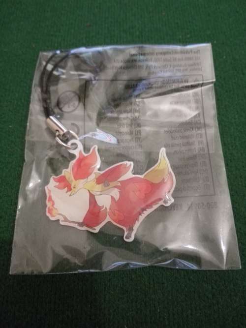 4 Pokemon metal keyrings