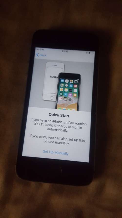 Apple iPhone 5s 16gig (black)