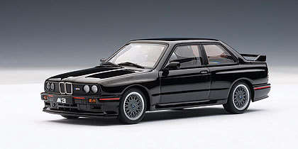 Autoart  BMW E30 M3 SPORT EVOLUTION 1990 BLACK 1/43 #AA50562
