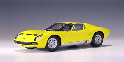 Autoart LAMBORGHINI MIURA SV  YELLOW  1/18 #AA74541