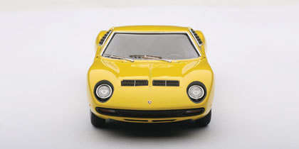Autoart LAMBORGHINI MIURA SV YELLOW WITH OPENING PARTS 1/43 #AA54541