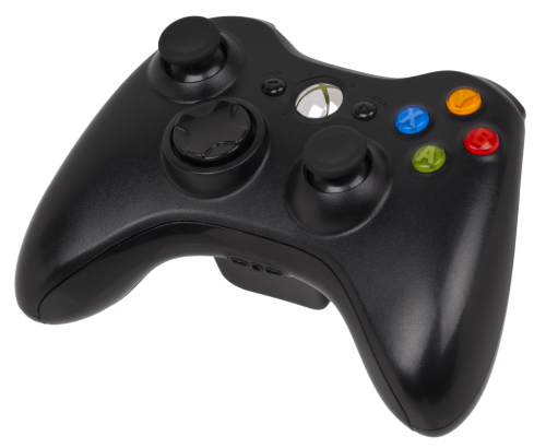 Xbox 360 Wireless Controller (Black) - Xbox 360 OEM