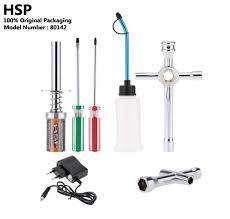 HSP 80142 Nitro GAS Starter Tools Kit for 1:10 Ignition Starter Set