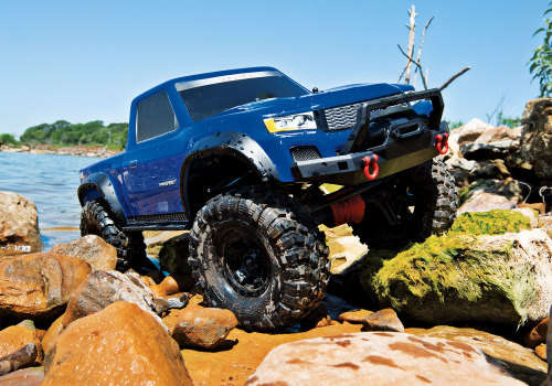 Traxxas Trx 4 Sport Blue Single Cab 1/10 scale crawler