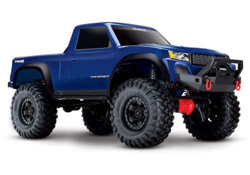 Traxxas Trx 4 Sport Blue Single Cab 1/10 scale crawler