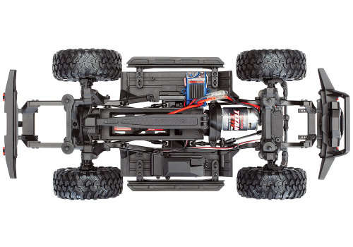 Traxxas Trx 4 Sport Blue Single Cab 1/10 scale crawler