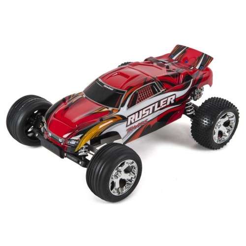Traxxas 37054-1 Rustler RTR with ESC And 550 Motor Brushed !