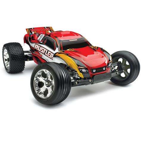 Traxxas 37054-1 Rustler RTR with ESC And 550 Motor Brushed !