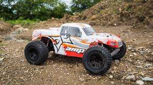 ECX 1/10 AMP MT 2WD MONSTER TRUCK RTR WHITE/ORANGE  #03028T1